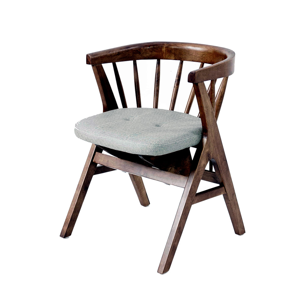 차틴 원목 1인 식탁 의자